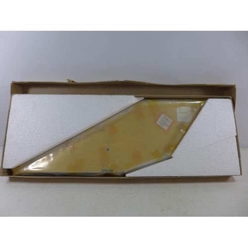 358 - A BOX OF REPLACEMENT GUIDED MISSILE FINS DATED 1984