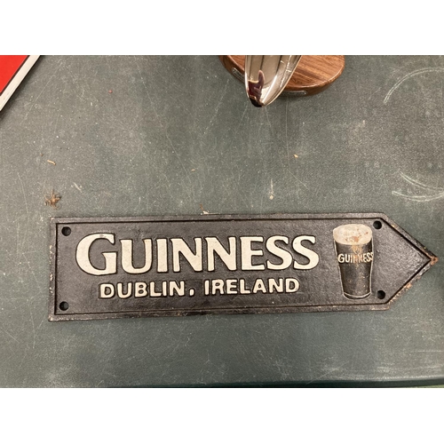 96 - A CAST GUINESS DUBLIN IRELAND SIGN