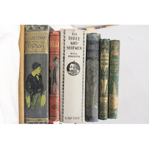 318 - FOURTEEN VINTAGE STORY BOOKS TO INCLUDE A MUSIC BOOK