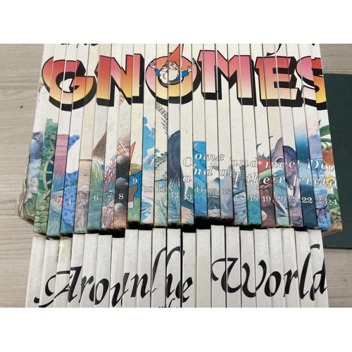 321 - FORTY FIVE VOLUMES OF GNOME BOOKS TO INCLUDE THE SECRET BOOK OF GNOMES AND AROUND THE WORLD WITH THE... 