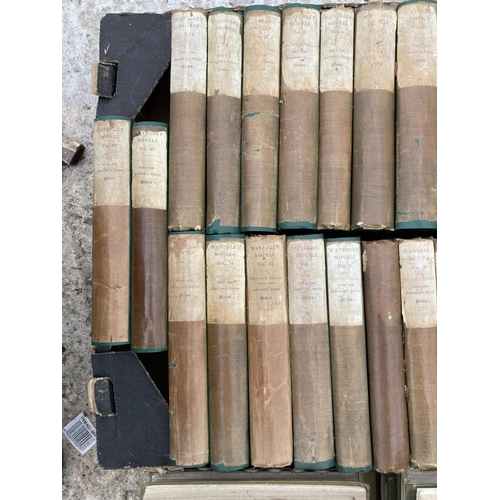 339 - FORTY SEVEN VOLUMES OF WAVERLEY NOVELS