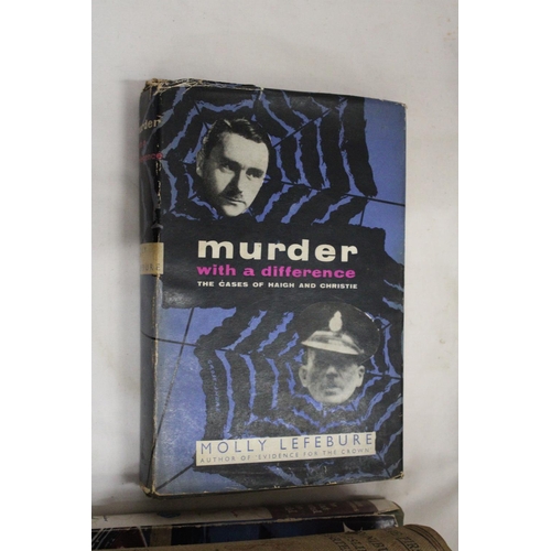 384 - FOUR VINTAGE CRIME BOOKS