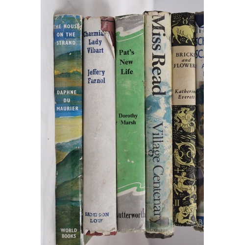 385 - EIGHT VINTAGE, LADIES, EASY READING BOOKS