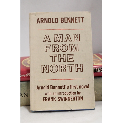 391 - TWO ARNOLD BENNETT BOOKS AND ONE PHILIP OAKES BOOK