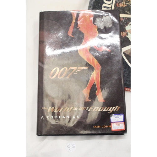 395 - THREE BOND NOVELS TO INCLUDE, A 1968 ANNUAL, IST EDITION 'HURRICANE GOLD' WITH GILT EDGE PAGES AND 1... 