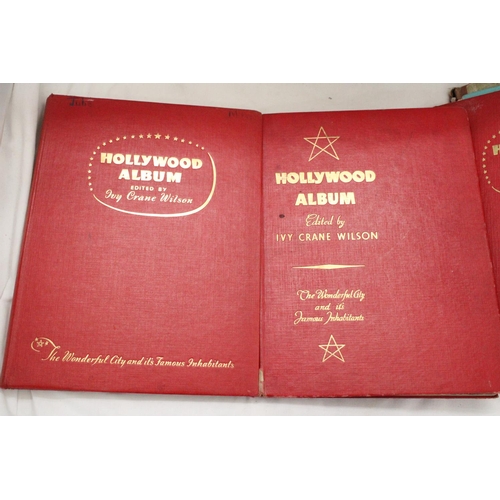 401 - EIGHT VINTAGE BOOKS ON FILMS AND FILM STARS