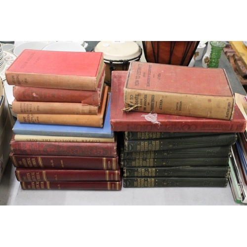 407 - A LARGE QUANTITY OF VINTAGE ENGINEERS AND PLUMBING BOOKS TO INCLUDE SIX VOLUMES OF 'THE MODERN PLUMB... 