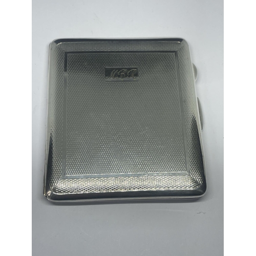 575 - THE ELITE HANDMADE IN ENGLAND SILVER PLATED CIGARETTE CASE