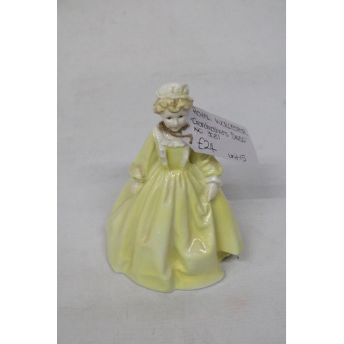 770 - A ROYAL WORCESTER FIGURINE 