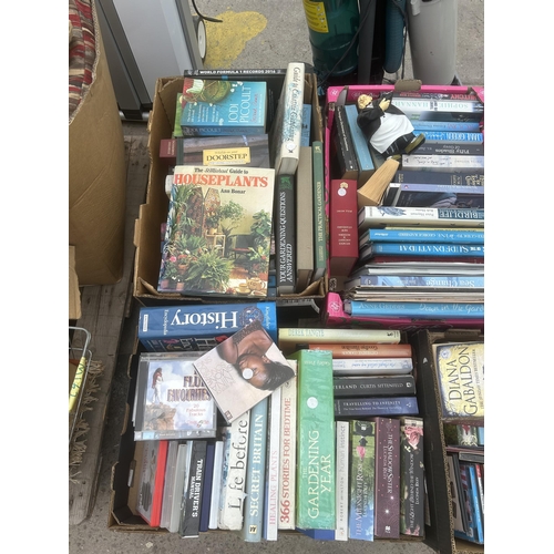 2267 - A LARGE QUANTITY OF ASSORTED BOOKS