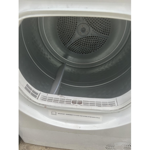 2305 - A WHITE CANDY 9KG TUMBLE DRYER