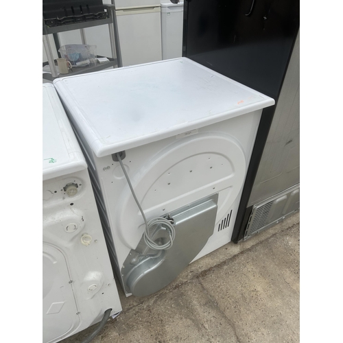 2305 - A WHITE CANDY 9KG TUMBLE DRYER