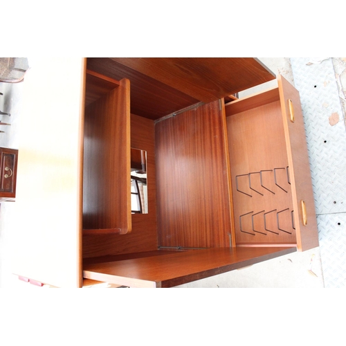 2636 - A RETRO TEAK G.PLAN TWO DOOR CABINET