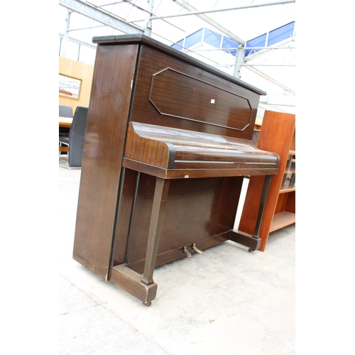 2804 - A CRANE AND SONS OVERSTRUNG PIANO