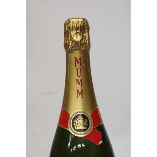 313 - A BOTTLE OF 75CL G.H. MUMM & CO CHAMPAGNE