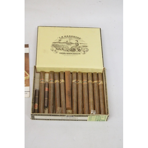 315 - A BOX OF LA HABANERA CIGARILLOS (CONTAINING 12 IN TOTAL) PRODUCT OF THE REPUBLICA DOMINICANA