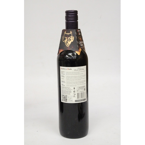 338 - SIX BOTTLES OF RESERVA CASILLERO DEL DIABLO CHILEAN MERLOT 2016