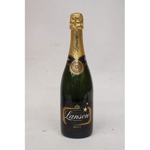 343 - A 750 ML BOTTLE OF LANSON BLACK LABLE CHAMPAGNE