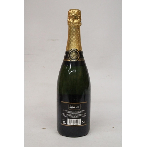 343 - A 750 ML BOTTLE OF LANSON BLACK LABLE CHAMPAGNE