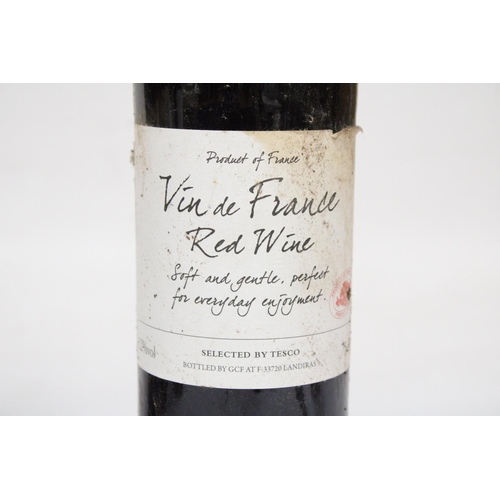 350 - FIVE BOTTLES OF VIN DE FRANCE RED WINE