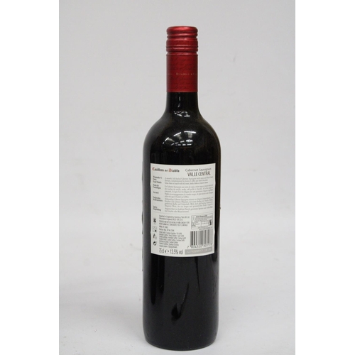 363 - SIX BOTTLES OF RESERVA CASILLERO DEL DIABLO CHILEAN MERLOT 2016