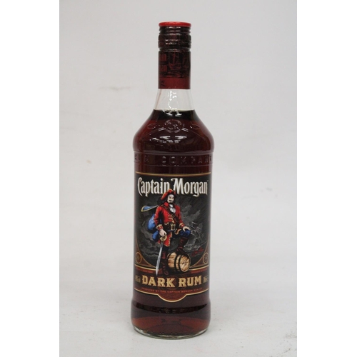 364 - A 1L BOTTLE OF THE FAMOUS GROUSE TOGETHER WITH A 700 ML BOTTLE OF CAPTAIN MORGAN DARK RUM