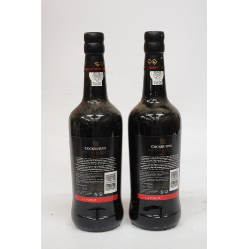 371 - TWO BOTTLES OF COCKBURNS SPECIAL RESERVE PORT - 75CL