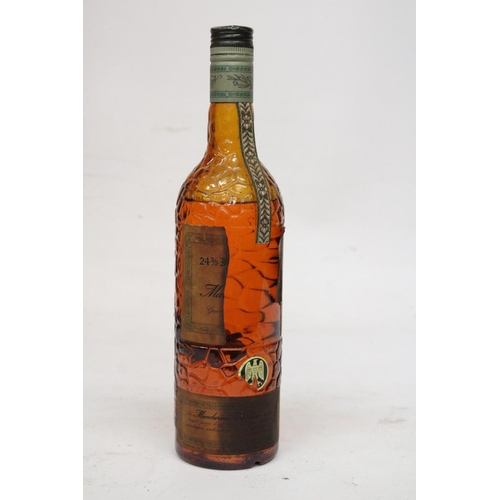 373 - A BOTTLE OF MANDARINE NAPOLEON (A COGNAC AND ORANGE LIQUEUR) PRODUCED IN BELGIUM