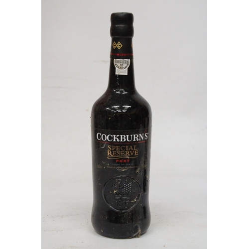 377 - TWO BOTTLES OF PORT TO INCLUDE COCKBURN'S SPECIAL RESERVE AND DOW'S MASTER BLEND RESERVE