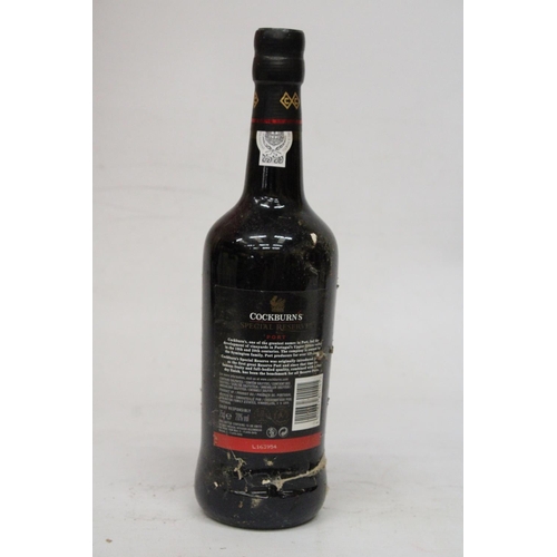 377 - TWO BOTTLES OF PORT TO INCLUDE COCKBURN'S SPECIAL RESERVE AND DOW'S MASTER BLEND RESERVE