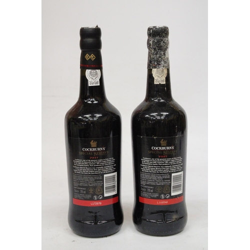 397 - TWO BOTTLES OF COCKBURNS SPECIAL RESERVE PORT - 75CL