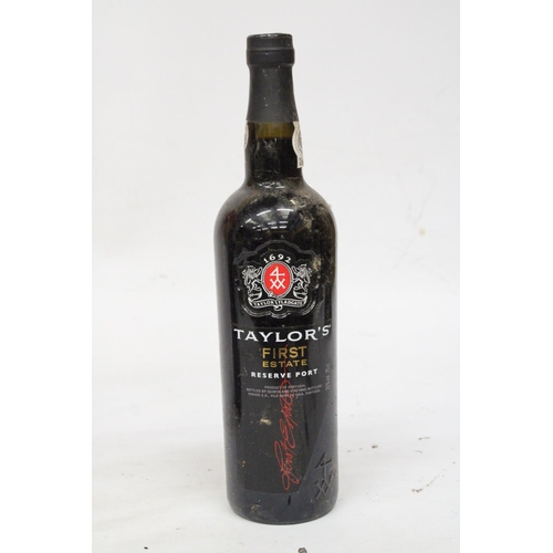 403 - TWO BOTTLES OF PORT TO INCLUDE TAYLOR'S FIRST ESTATE RESERVE AND TESCO'S FINEST 1994