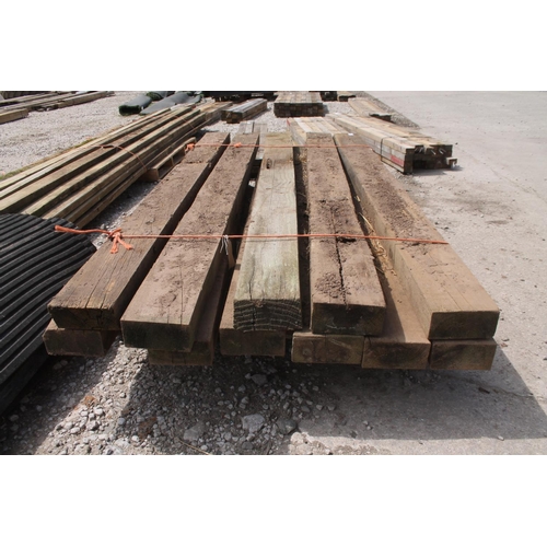 1093A - 11 POSTS 6 - 7 FT LONG  + VAT