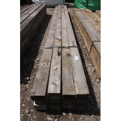 1114 - 12 TIMBERS 3 X 2 AND 8 FT  LONG  NO VAT