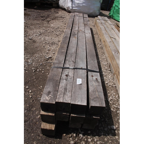 1115 - 12 TIMBERS 3 X 2 AND 6 FT LONG  NO VAT