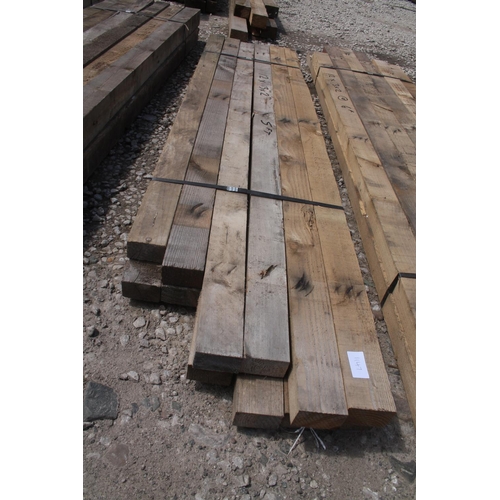 1147 - 12 TIMBERS 3 X 2 AND 5 FT LONG  NO VAT