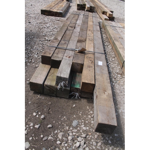 1148 - 12 TIMBERS 3 X 2 AND 6 FT LONG  NO VAT