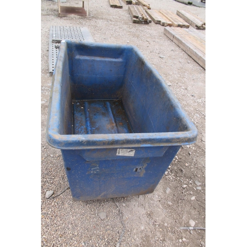 1170 - BLUE TUB ON WHEELS  + VAT