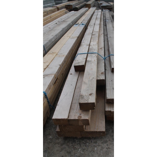 1230 - 14 TIMBERS 10' PLUS LONG AND 3 X 2  + VAT