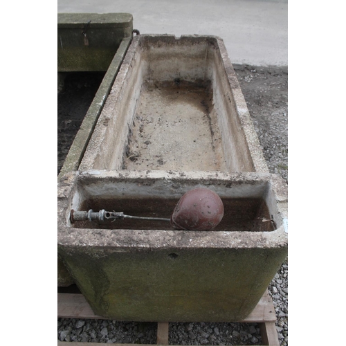 1247 - CONCRTETE CATTLE WATER TROUGH  + VAT