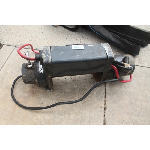 1316 - WINCH 12V  NO VAT