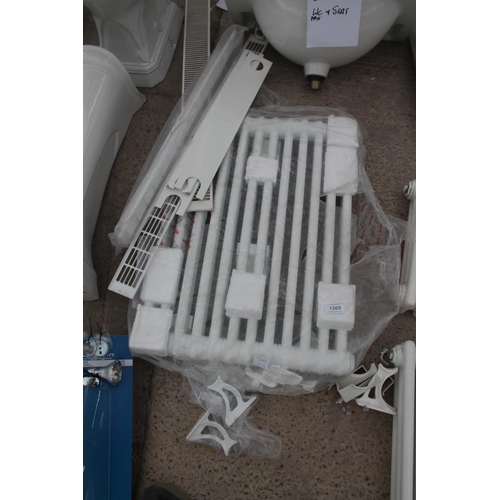 1369 - RADIATORS AND BRACKETS (OLD AND NEW STYLE)  + VAT