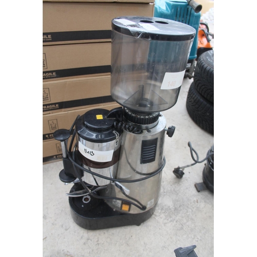 1411 - COMMERCIAL COFFEE GRINDER  NO VAT