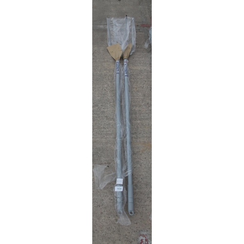 1434 - 2 HAY FORKS  NO VAT