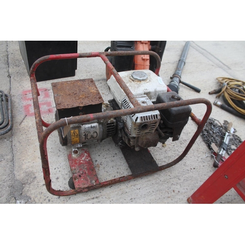 1459 - HONDA GENERATOR 110/240 V IN WORKING ORDER  NO VAT