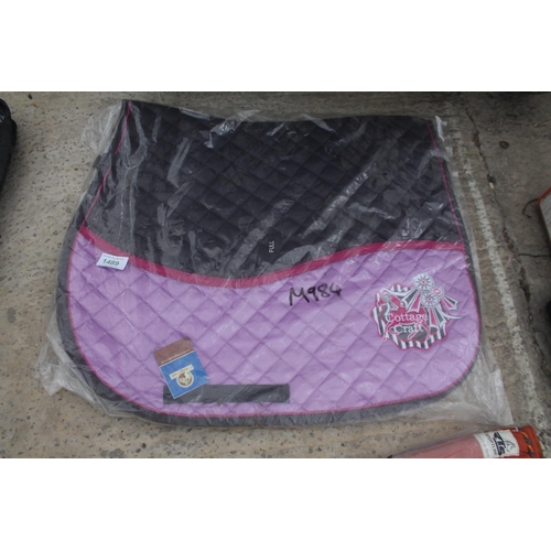 1489 - COTTAGE CRAFT SADDLE PAD  NO VAT