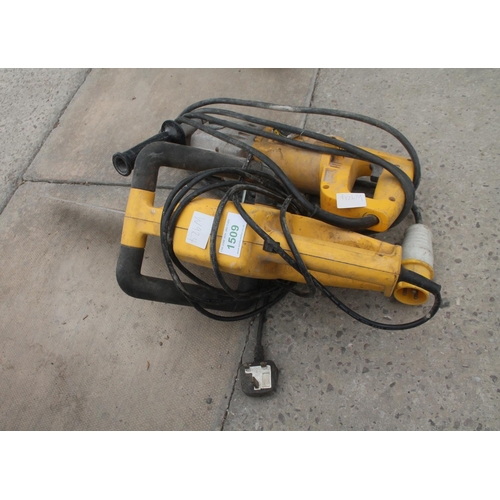 1509 - 2 DEWALT HAND TOOLS  NO VAT