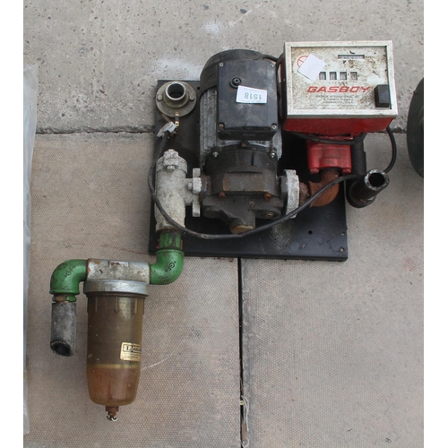 1518 - DIESEL FUEL PUMP  NO VAT