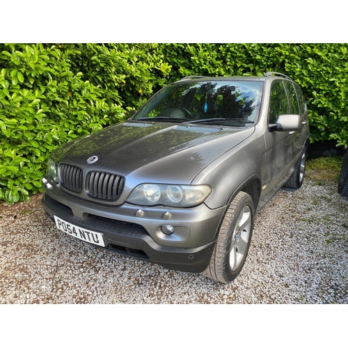 GREY BMW X5 SPORT PO54NTU 5 DOORS AUTOMATIC DIESEL MILEAGE 180209 MOT ...