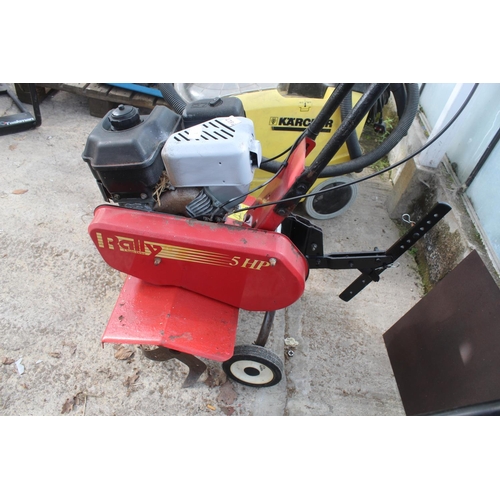 7 - RALLY OHV 50HP GARDEN ROTAVATOR  NO VAT